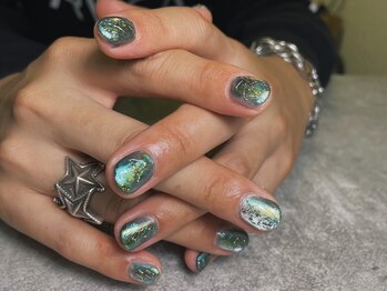 オムネイル 渋谷(HOMME NAIL)/持ち込みデザイン ¥9.000