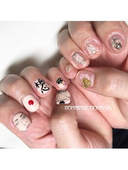 サニーサイドアップ ネイル(Sunny SideUp nail)/相撲とArt