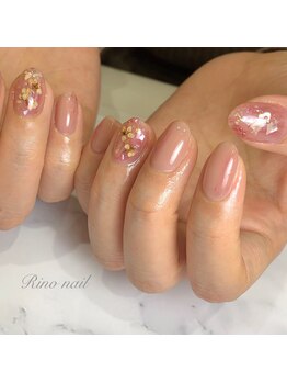 リノ ネイル(Rino nail)/ドライフラワーネイル