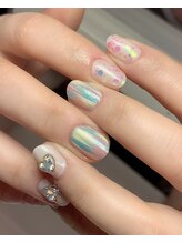 キャプラスネイル プリマ/カラフル夏ネイル♪