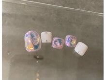 ネイルサロン マーノ(nail salon mano)/foot２０２１デザイン5