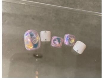 ネイルサロン マーノ(nail salon mano)/foot2021デザイン5