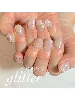 クリスマスネイル