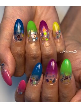 カラフルネイル♪