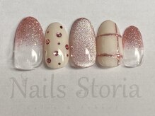 ネイルズ ストーリア(Nails Storia Salon&School)/シンプルデザイン