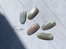 ファミーユ 新宿西口店(Famille)/人気のマグネットネイル☆