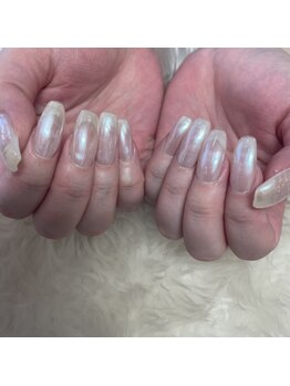 トータルサロン 白べぇーっ プラス/ミラーネイル