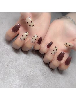 アンダーバーホワイト 大阪上本町店(_WHITE)/☆ハートネイル☆