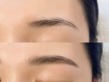 ハナリノ(HANARINO)/パリジェンヌブロウリフト/部分