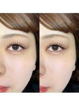 アイラッシュサロン オホス 岐阜(Ojos)の写真/【LEDエクステ専門店】圧倒的な技術力でモチが格段にUP♪汗や水に強く、オイルクレンジングOK!カールも豊富