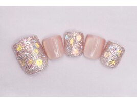 7000円　フットネイル