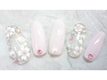 定額ネイル6600円