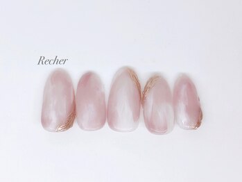 ネイルサロンリシェ 烏丸御池(Recher)/オフィス10本アート