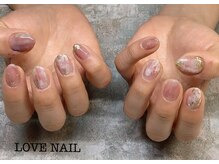 ラブネイル(LOVE NAIL)/ニュアンスネイル