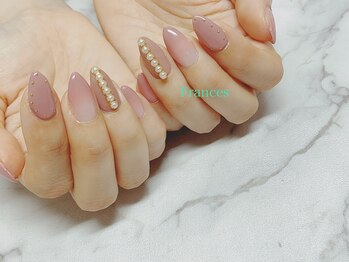 フランセス(Frances)/Newパーツ!パール付きチェーン