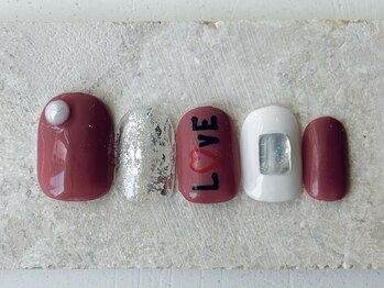 カラ ネイル 中津店(calla nail)/LOVE