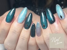 ネイルセッション(nail session)/ブラック×人気のマグネット