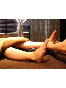 足つぼを刺激したい