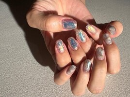 氷ネイル×ニュアンス☆