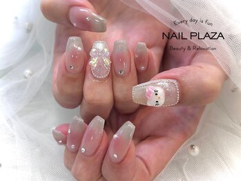 ネイルプラザ 河原町OPA店(NAIL PLAZA)/チークネイル