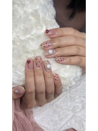 mini heart×chain
