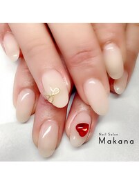 ベージュネイル