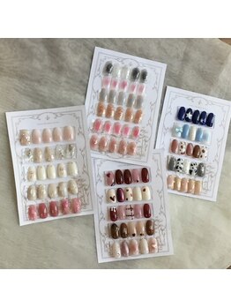 ロマンティックカラー(Romantic color)/♪meromero nail¥6900