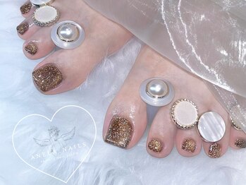 アネラ ネイルズ(Anela_nails)/フット/マグネットネイル