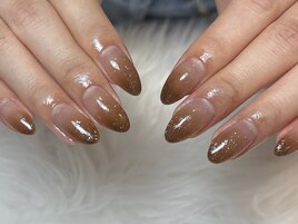 ブラウングラデーション