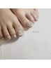 【FOOT】◆サンプルデザインネイル【Jrネイリスト】