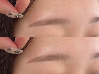 ラボテ(laboT)/アイブロウワックスで垢抜け