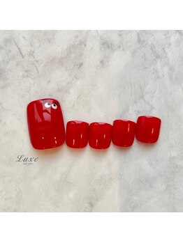 ネイルサロンリュクス (nailsalon Luxe)/フットネイル おめめネイル☆