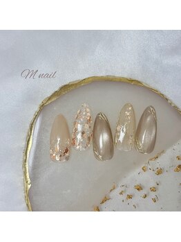 エムネイル(M nail)の写真/定額メニューは4プラン☆季節のデザインもございます!お手頃価格で通いやすさ◎【竹ノ塚駅徒歩4分】