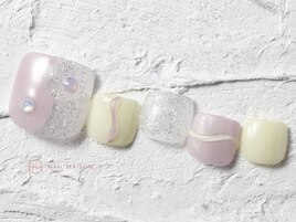 陰陽勾玉パステルぷっくり¥9000