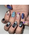 #cosmic serpent nail