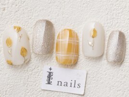 オレンジチューリップ