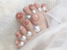 リンドネイル バイ モカ アンド ララ(Lind nail by moca and LaLa)/フットネイル