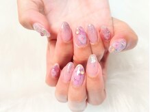 ダイアネイルサロン(DI'Aネイルサロン)/持ち込みお花ネイル！