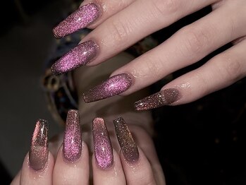 ダークハニー 原宿店(Dark Honey)/偏光マグネットネイル