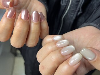 ディエム(diem.)/綺麗めアシメネイル