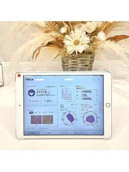 ポーラ 津久野店(POLA)/APEX AI肌分析 (無料)+30分