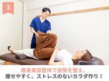 整体院カイト/3.全身美容整体で姿勢を整えます