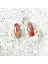 ミュナ(myuna)/ピンクニュアンスネイル