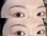 【再来】美眉毛アイブロウWAX+間引き (毛量調整)+仕上げメイク ¥5400