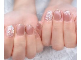 マグネット＆シェルネイル