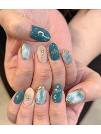 8月ネイル☆