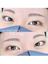 フィルージュ(FiRouge)/まつ毛パーマ上