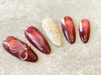 ネスト(Nest)/マグネットリボンネイル