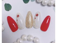キラキラネイル 川口 南鳩ヶ谷店/お正月ネイル