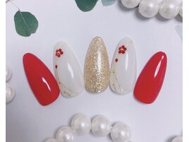 お正月ネイル